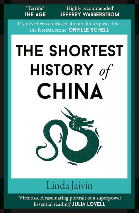 Title of The Shortest History of China by Linda Jaivin